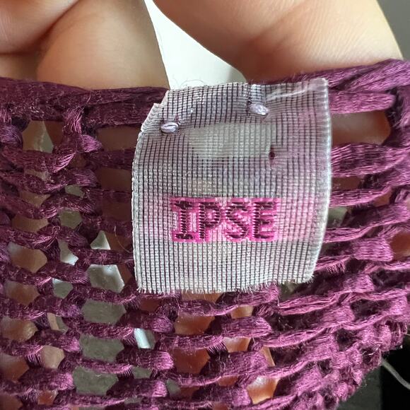 IPSE GAZEBO Crochet Cardigan Boho Y2K 2000s Indie Sleaze Festival Hippie Small - Picture 3 of 6